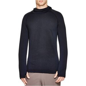 HPE Mens Hooded Basic T-Shirt, Blue, NWT